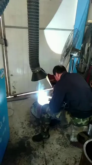 Arc Welding Fume Purifier Collector Extractor for Workshop Pipe Installation Application